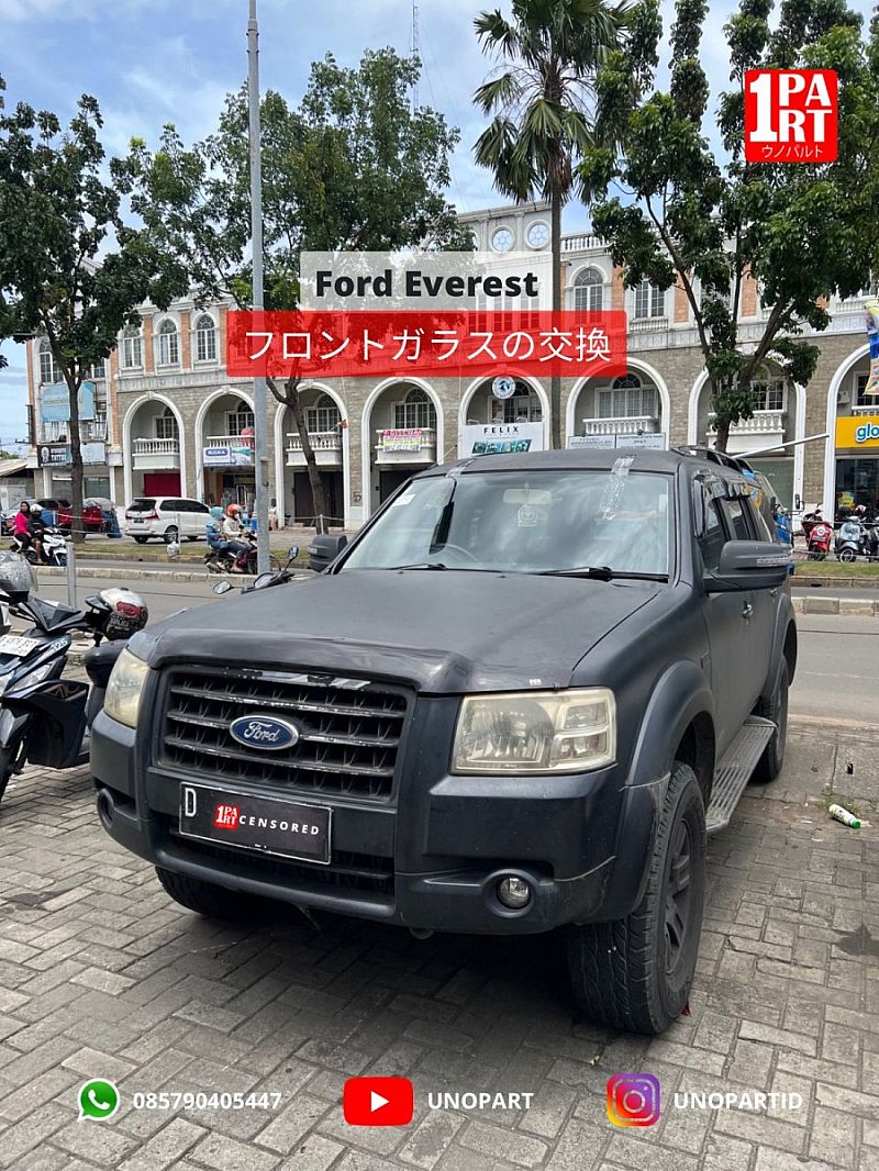 Kaca Depan 3 Lapis Ford Everest Ranger 04- - foto 2