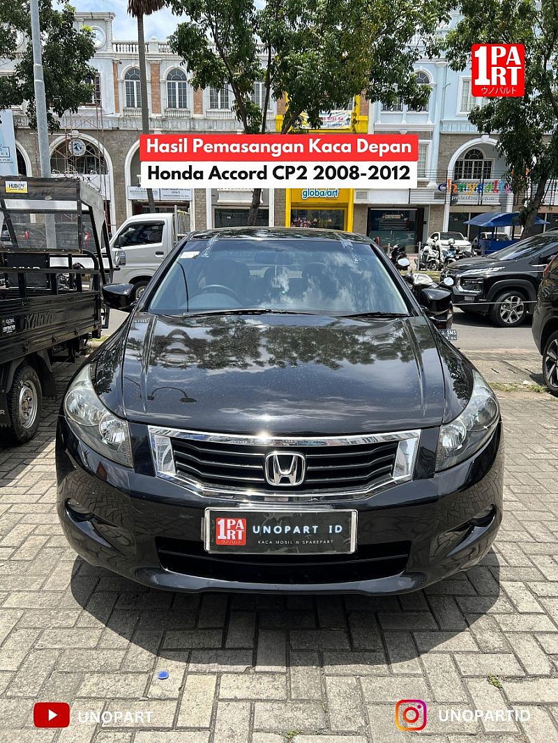 Kaca Depan 3 Lapis Honda Accord 2008-2012 Rain Sensor SNI DOT459 E4 - foto 3