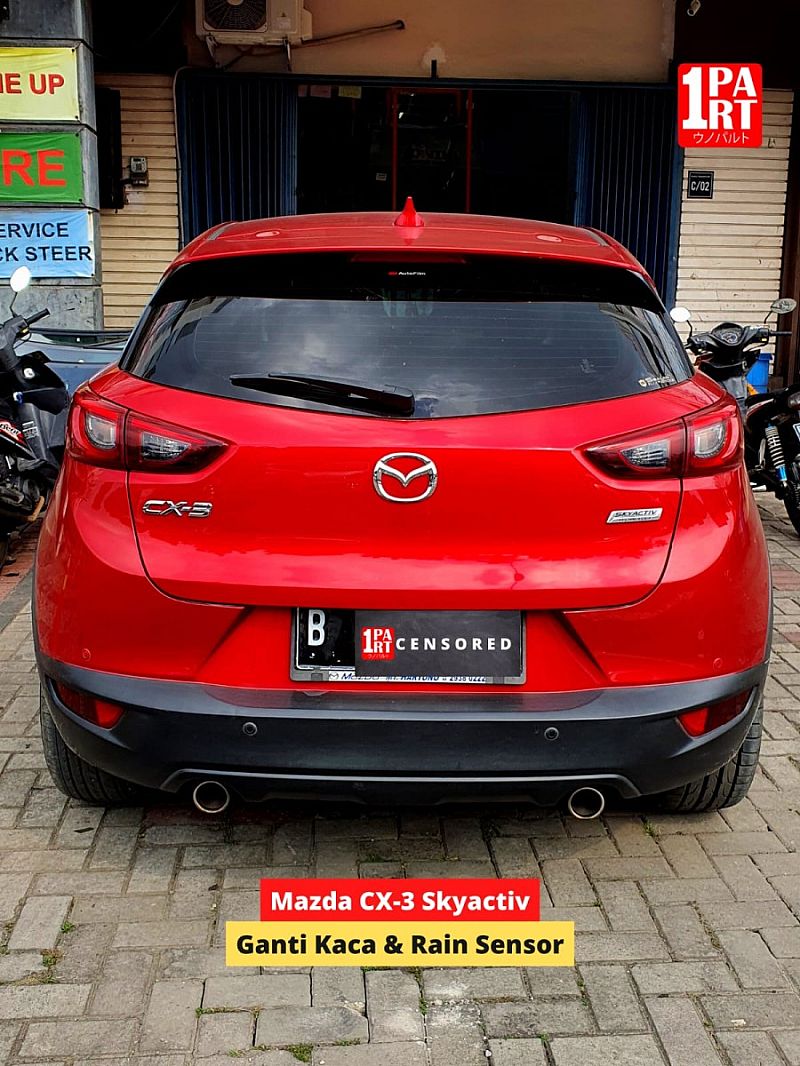 Kaca Depan 3 Lapis Mazda CX3 CX 3 Rain Sensor SNI - foto 4