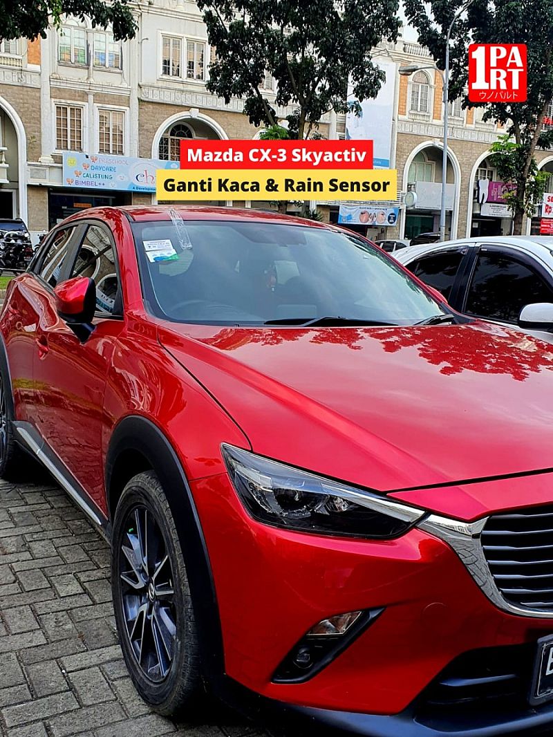 Kaca Depan 3 Lapis Mazda CX3 CX 3 Rain Sensor SNI - foto 3