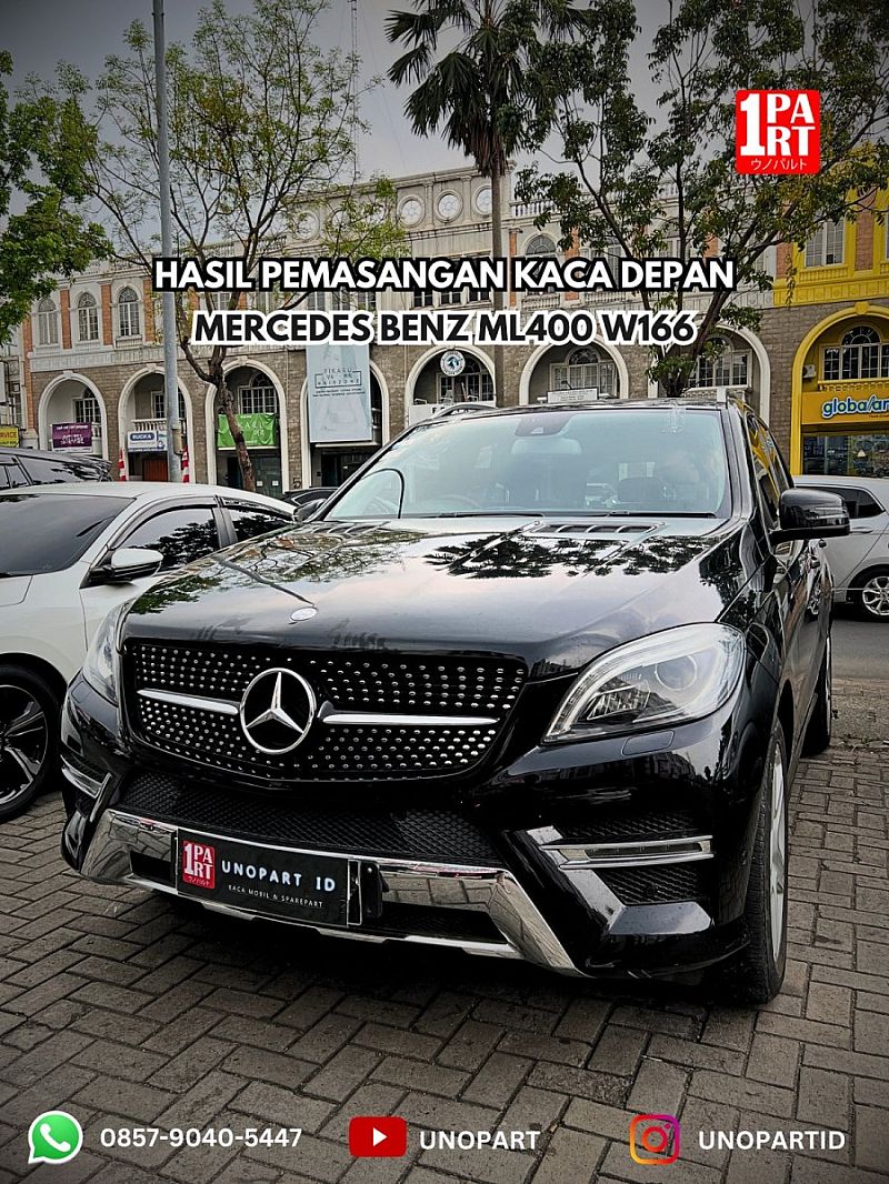 Kaca Depan 3 Lapis Mercy Mercedes Benz ML ML400 W166 by unoPart - foto 2