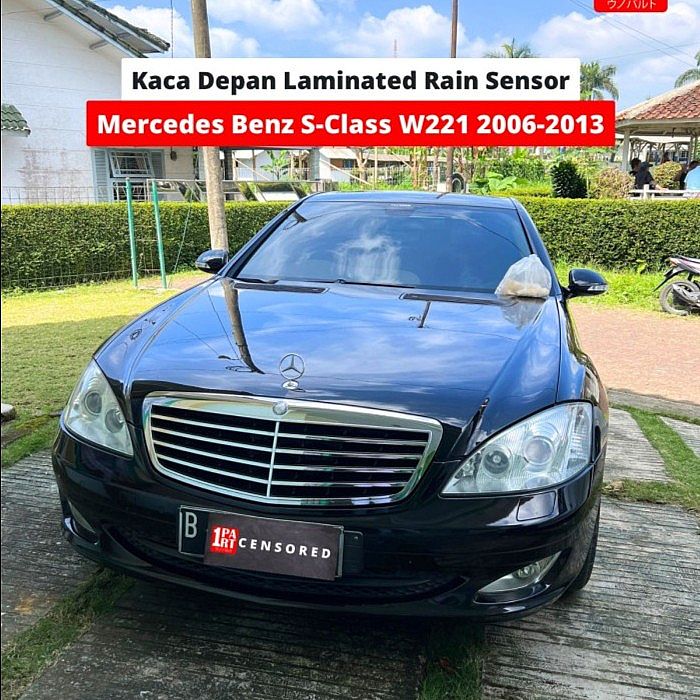 Kaca Depan 3 Lapis Mercy Mercedes Benz S-Class S350 W221 2006-2013 - foto 2