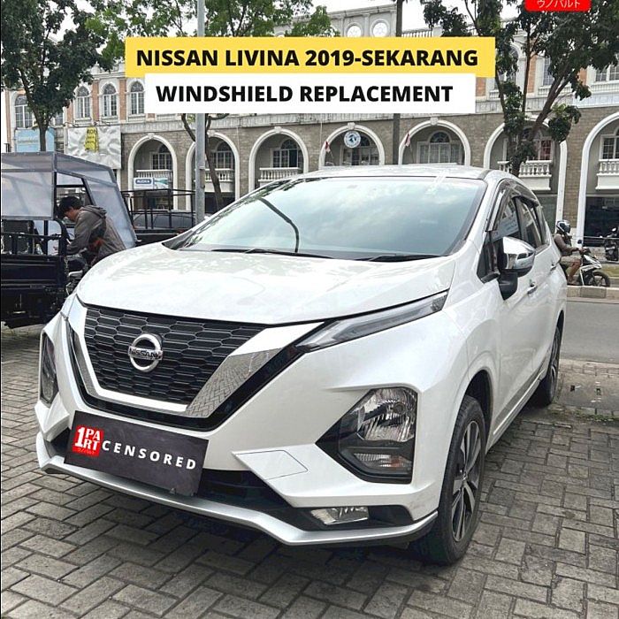 Kaca Depan 3 Lapis Mitsubishi Xpander 2017-ON / Livina 2019-ON + Pasang - foto 4