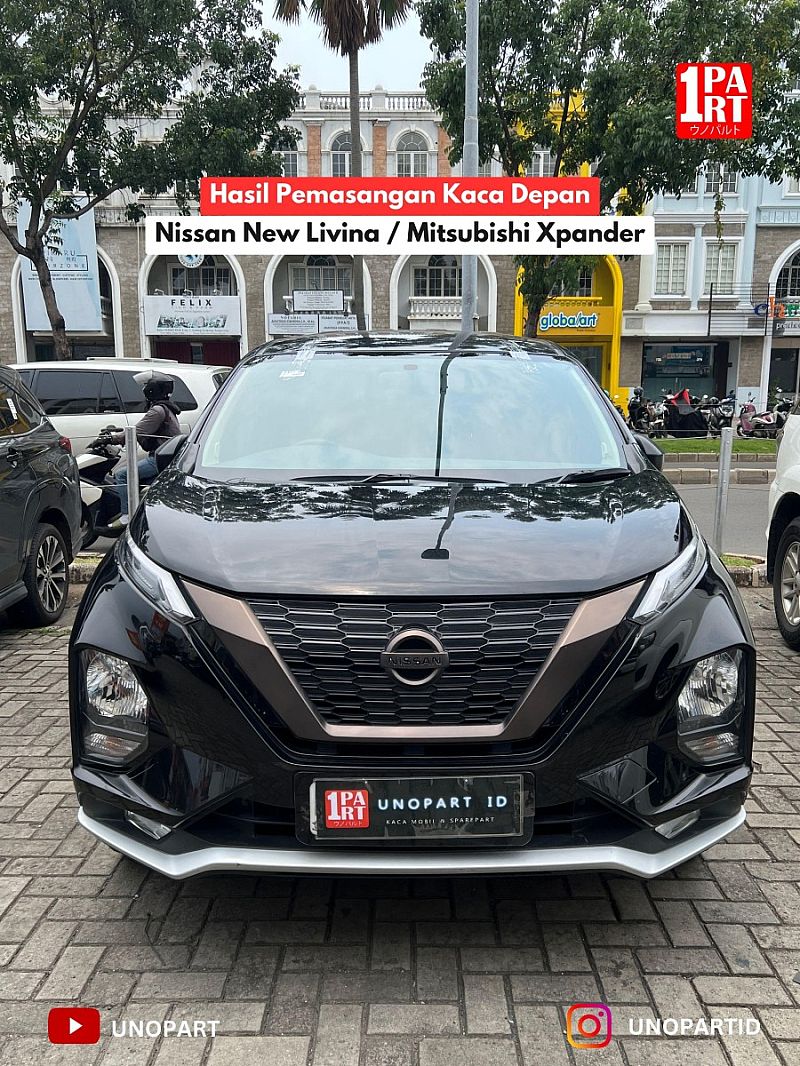 Kaca Depan 3 Lapis Mitsubishi Xpander 2017-ON / Livina 2019-ON + Pasang - foto 2