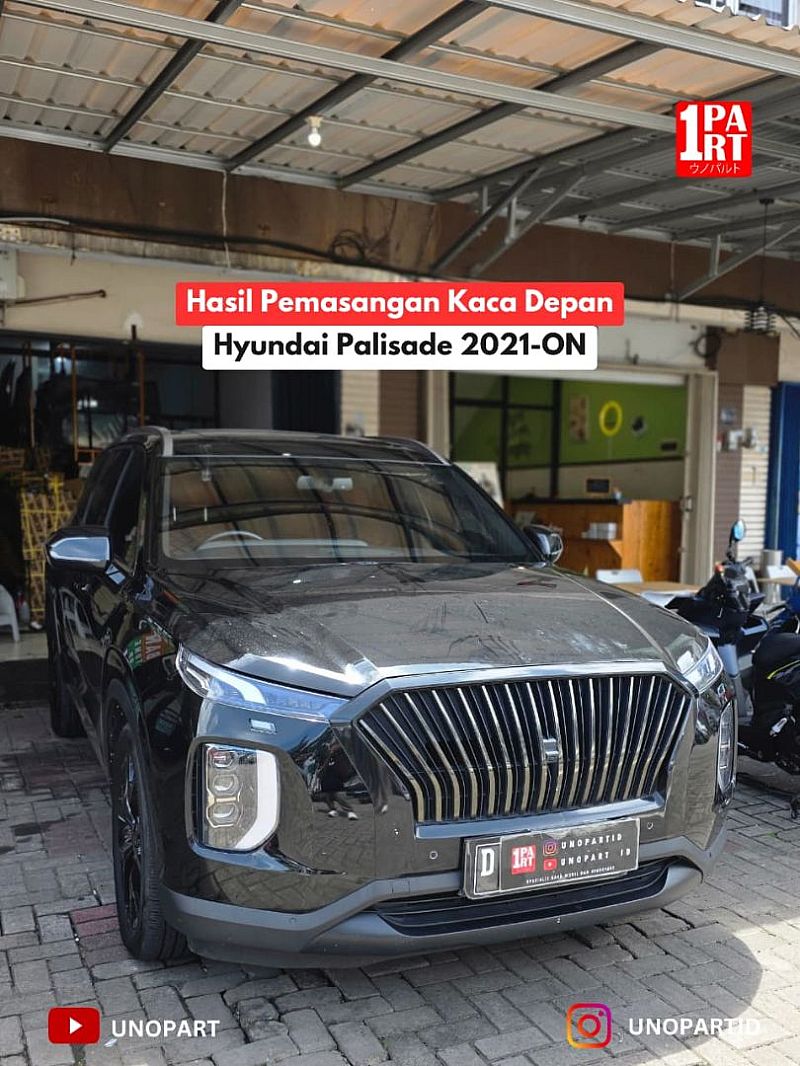 Kaca Depan 3 Lapis Mobil Hyundai Palisade SNI DOT Amerika E4 Eropa Terima Pemasangan by unoPart ID - foto 5