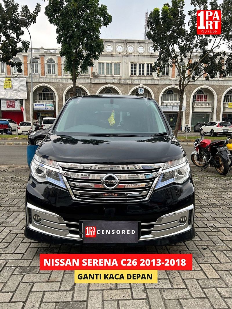 Kaca Depan 3 Lapis Mobil Nissan Serena C26 SNI Terima Pemasangan - foto 2