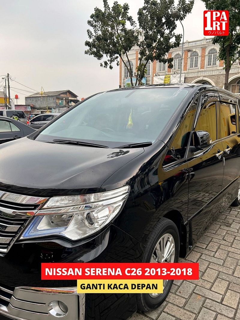Kaca Depan 3 Lapis Mobil Nissan Serena C26 SNI Terima Pemasangan - foto 3