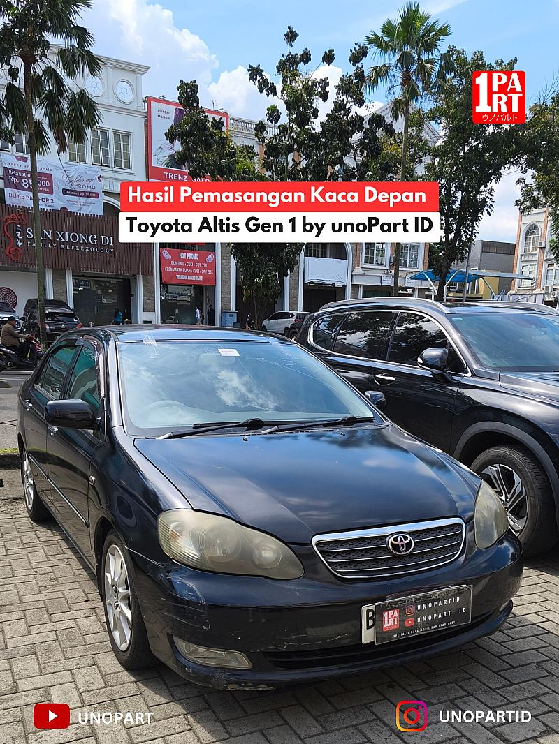 Kaca Depan 3 Lapis Mobil Toyota Altis 2000-2006 Terima Pemasangan by unoPart ID - foto 3