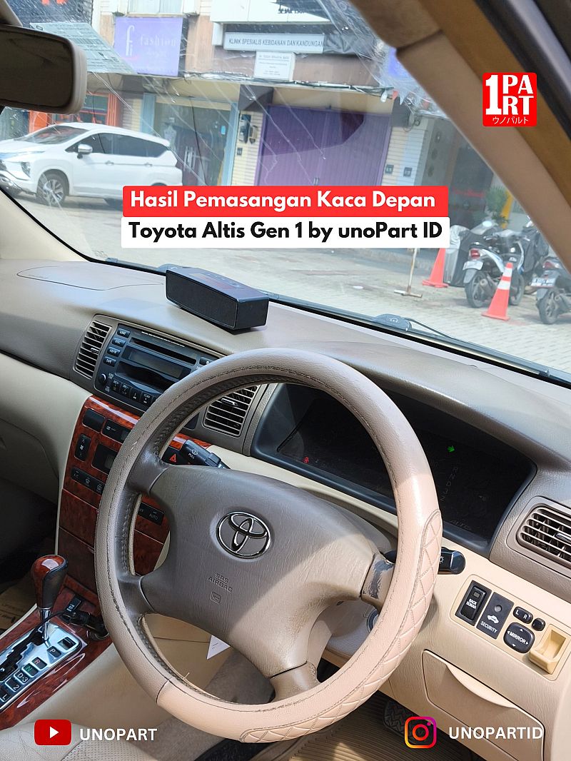 Kaca Depan 3 Lapis Mobil Toyota Altis 2000-2006 Terima Pemasangan by unoPart ID - foto 2