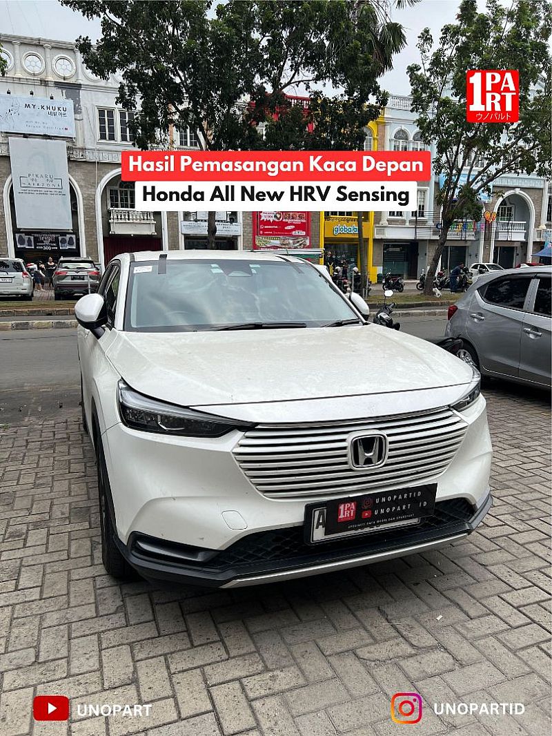 Kaca Depan 3 Lapis Model Sensor Honda New HRV HR-V 2022-ON + Termasuk Pasang by unoPart ID - foto 2