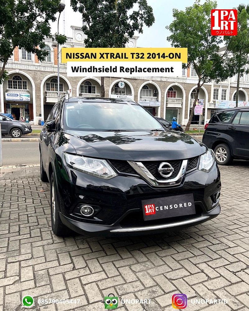 Kaca Depan 3 Lapis Nissan X-Trail 2013- T32 Rain Sensor - foto 2