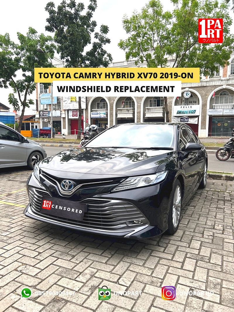 Kaca Depan 3 Lapis Rain Sensor Toyota Camry Hybrid XV70 2018-ON - foto 2