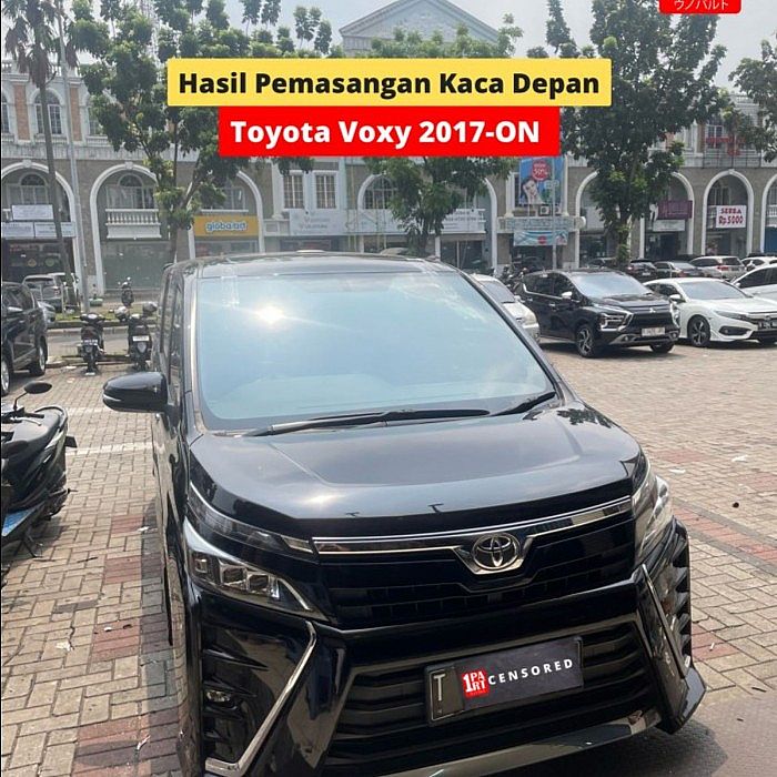 Kaca Depan 3 Lapis Toyota Voxy 2017- R80 SNI & DOT459 USA & E4 Europe + Pemasangan - foto 3