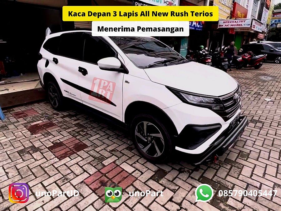 Kaca Depan All New Toyota Rush & Daihatsu Terios 2018- Mulia Glass - foto 2