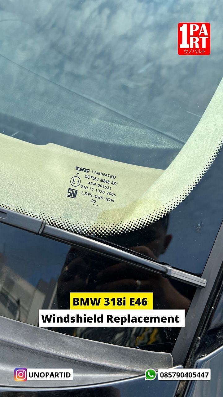 Kaca Depan Asahimas AGC BMW Seri 3 318i E46 by unoPart - foto 5