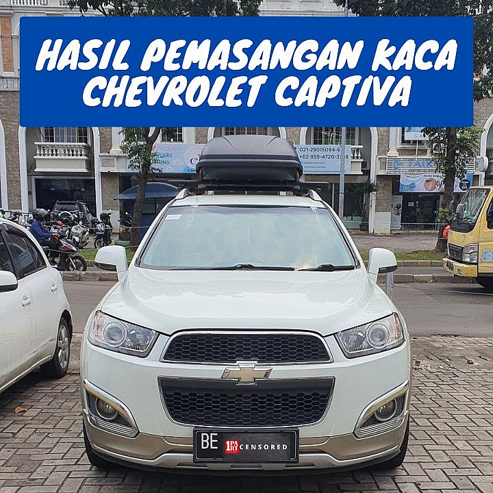 Kaca Depan Asahimas AGC Chevrolet Captiva by unoPart Terima Pemasangan - foto 4