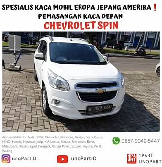 Kaca Depan Asahimas AGC Chevrolet Spin by unoPart Menerima Pemasangan - foto 2
