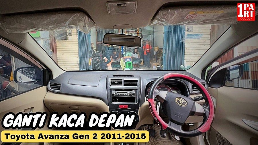 Kaca Depan Asahimas AGC Daihatsu Xenia & Toyota Avanza Gen2 by unoPart - foto 3