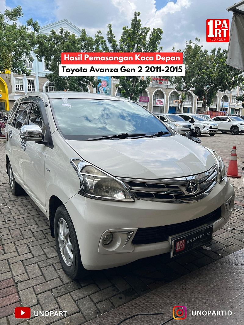 Kaca Depan Asahimas AGC Daihatsu Xenia & Toyota Avanza Gen2 by unoPart - foto 4