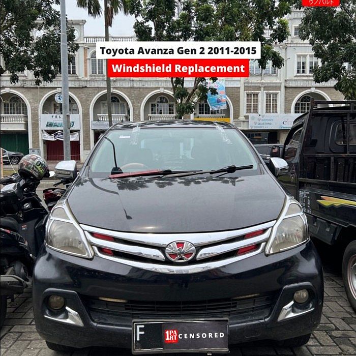 Kaca Depan Asahimas AGC Daihatsu Xenia & Toyota Avanza Gen2 by unoPart - foto 2