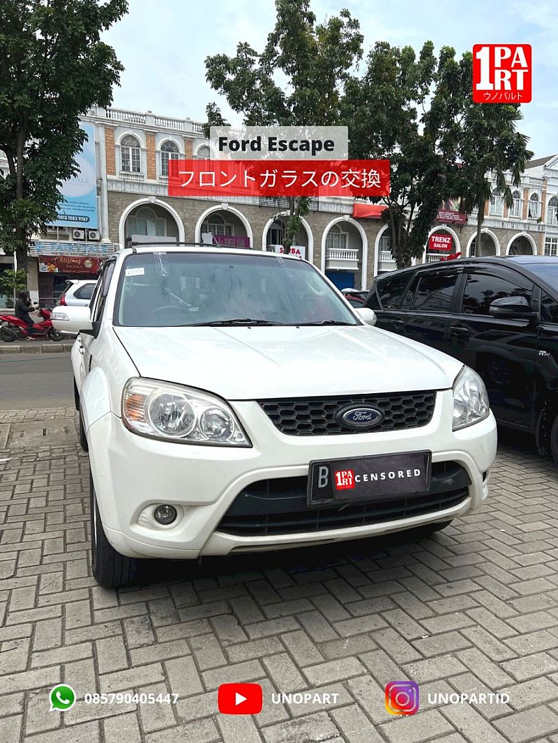 Kaca Depan Asahimas AGC Ford Escape by unoPart Terima Pemasangan - foto 5