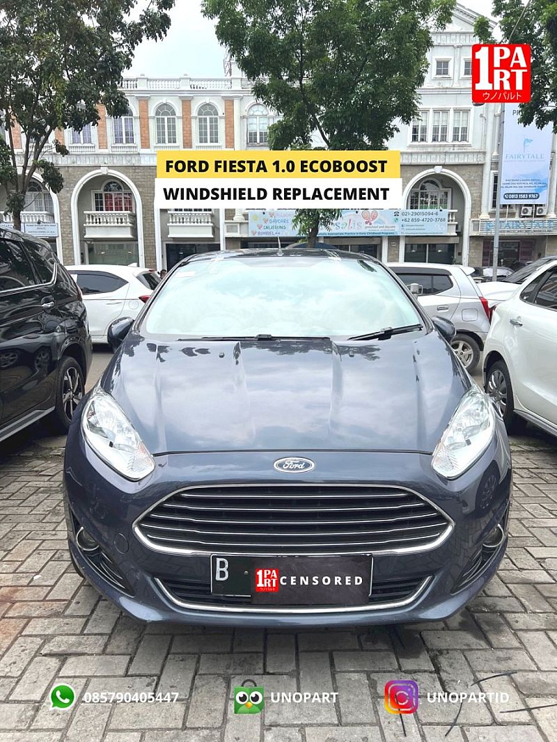 Kaca Depan Asahimas AGC Ford Fiesta by unoPart - foto 3