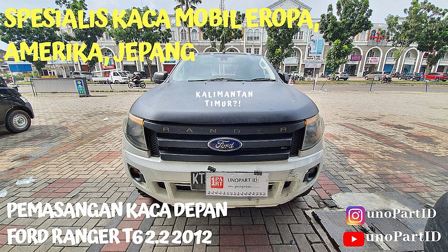 Kaca Depan Asahimas AGC Ford Ranger 2012-ON by unoPart - foto 5