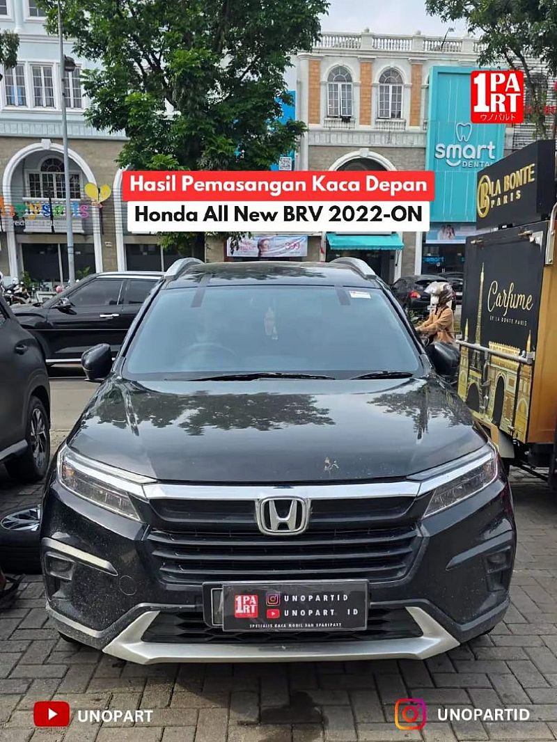 Kaca Depan Asahimas AGC Honda All New BRV 2022-UP Terima Pemasangan by unoPart ID - foto 2