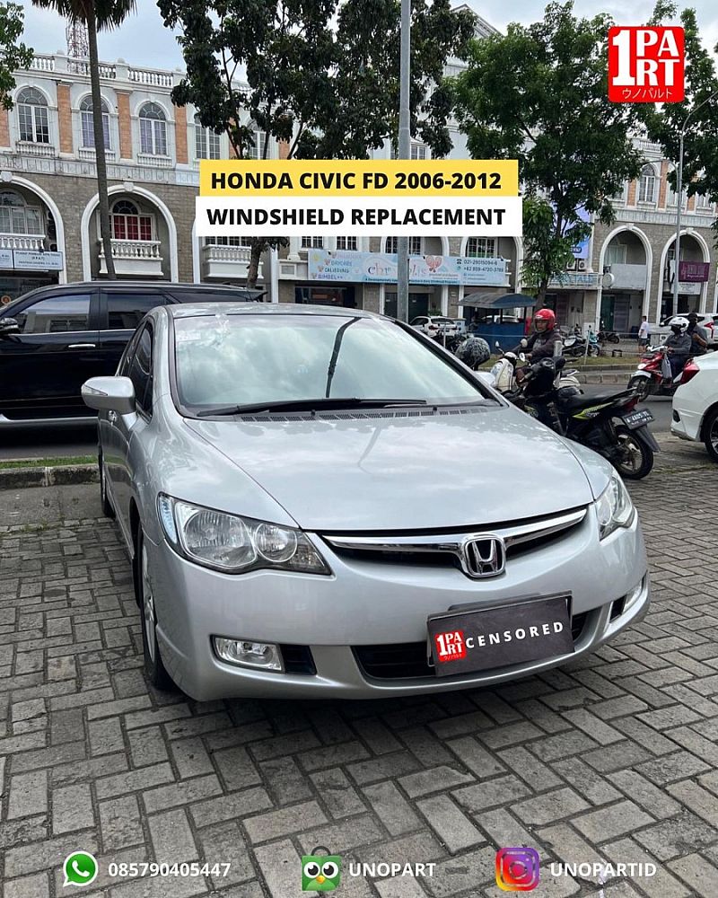 Kaca Depan Asahimas AGC Honda Civic 2005-2011 by unoPart - foto 4