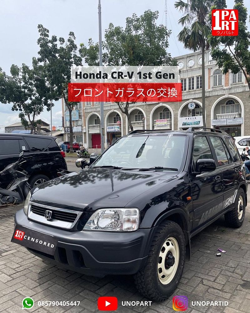Kaca Depan Asahimas AGC Honda CRV Gen 1 2000-2002 by unoPart - foto 4
