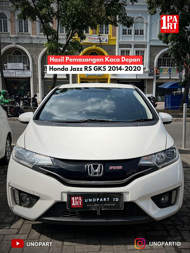 Kaca Depan Asahimas AGC Honda Jazz GK5 2014-2021 Menerima Pemasangan - foto 5