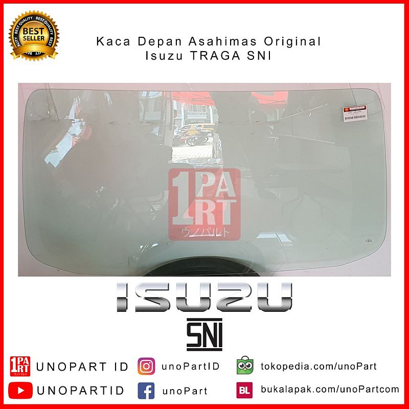 Kaca Depan Asahimas AGC Isuzu Traga by unoPart - foto 2
