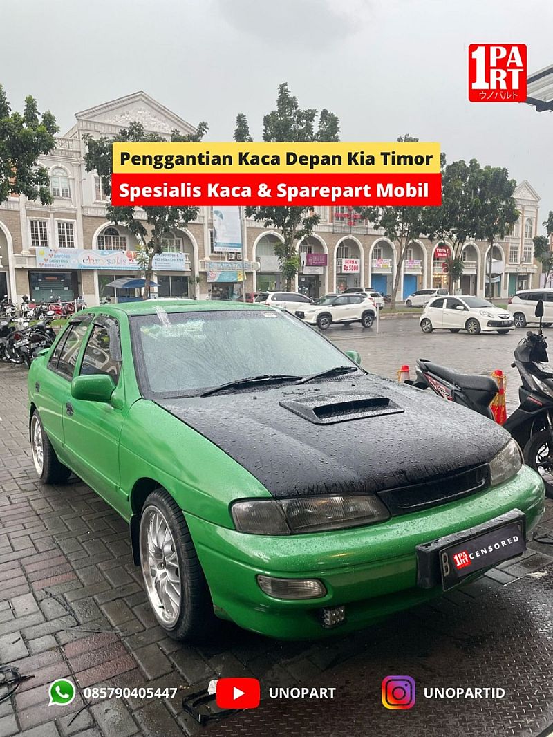 Kaca Depan Asahimas AGC Kia Timor by unoPart - foto 5