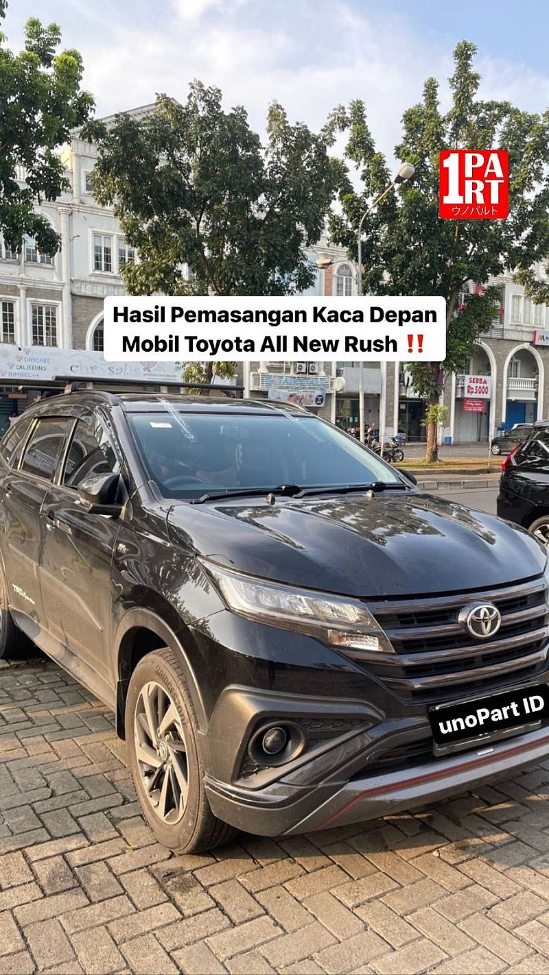 Kaca Depan Asahimas AGC New Rush & New Terios 2018-ON by unoPart - foto 2