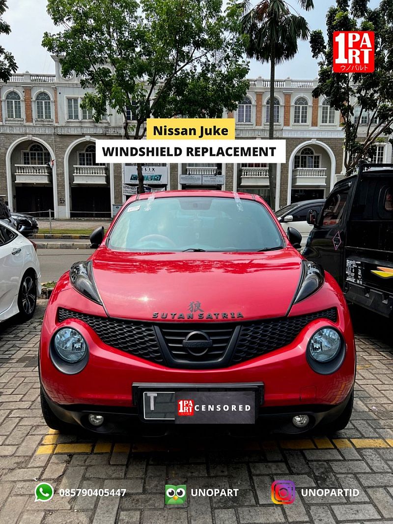 Kaca Depan Asahimas AGC Nissan Juke by unoPart - foto 3