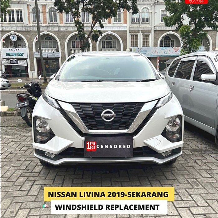 Kaca Depan Asahimas AGC Nissan Livina 2018-ON / Mitsubishi Xpander - foto 2
