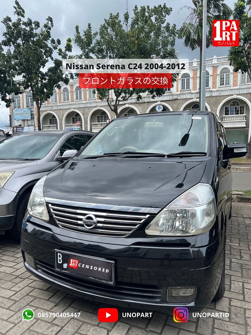 Kaca Depan Asahimas AGC Nissan Serena C24 2004-2011 by unoPart - foto 4