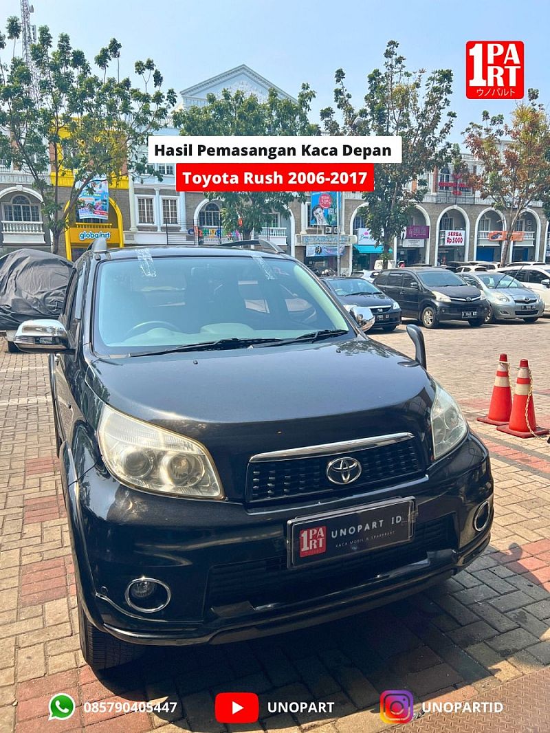 Kaca Depan Asahimas AGC Rush & Terios 2006-2017 by unoPart - foto 5