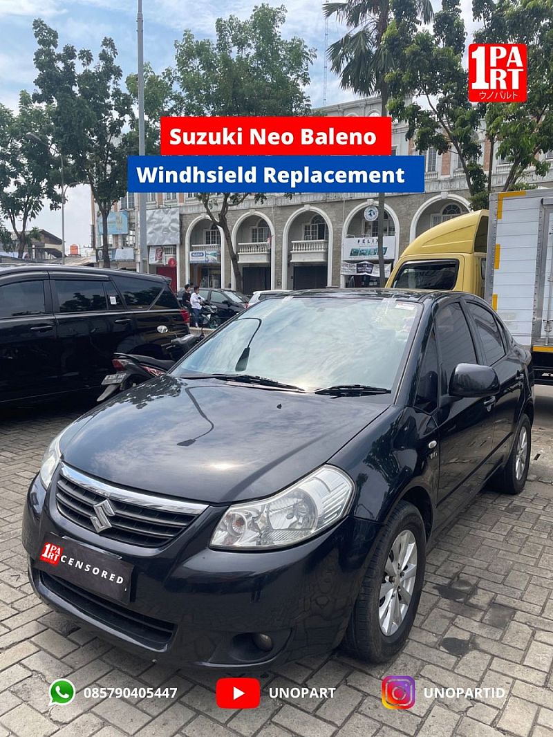 Kaca Depan Asahimas AGC Suzuki Baleno & SX4 & Neo Baleno 2008- - foto 3