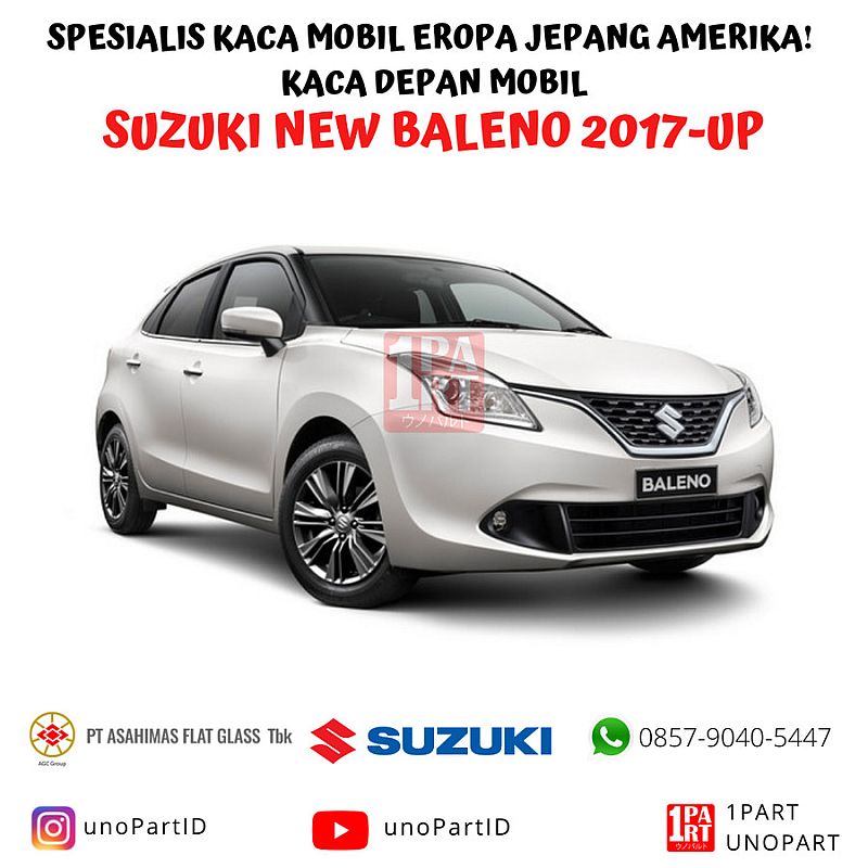 Kaca Depan Asahimas AGC Suzuki New Baleno 2017-ON Terima Pemasangan - foto 4