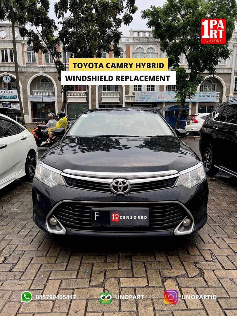 Kaca Depan Asahimas AGC Toyota Camry XV50 Hybrid 2012-2018 by unoPart - foto 3