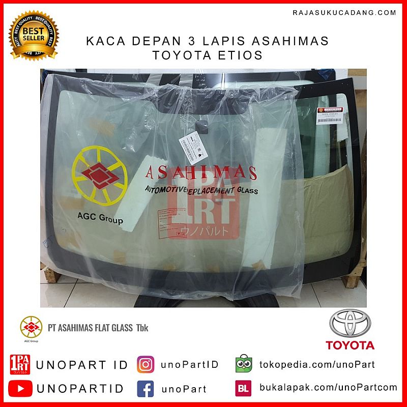 Kaca Depan Asahimas AGC Toyota Etios 2013- by unoPart Terima Pemasanga - foto 2