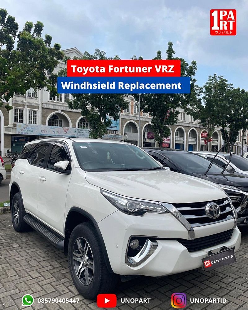 Kaca Depan Asahimas AGC Toyota Fortuner / Hilux 2016-ON by unoPart - foto 4