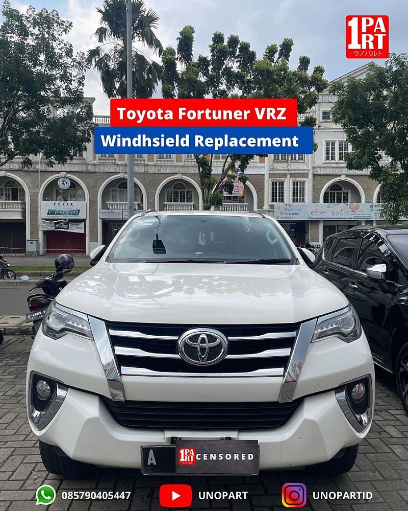 Kaca Depan Asahimas AGC Toyota Fortuner / Hilux 2016-ON by unoPart - foto 5