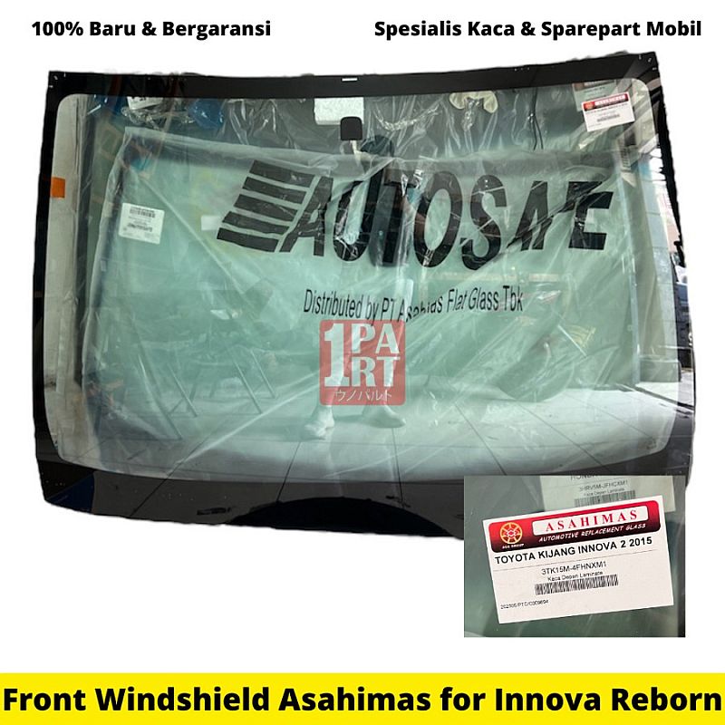 Kaca Depan Asahimas AGC Toyota Kijang Innova Reborn 2016-ON by unoPart - foto 7