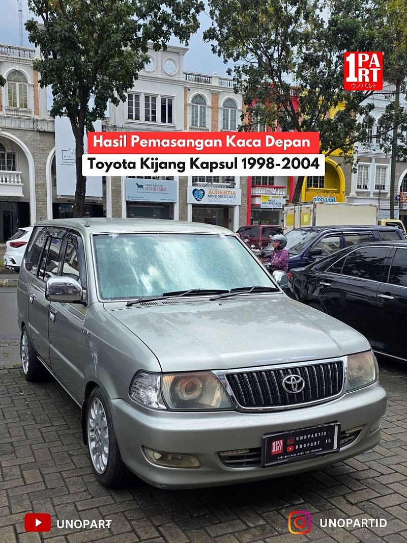 Kaca Depan Asahimas AGC Toyota Kijang Kapsul 2002-2004 by unoPart ID - foto 3