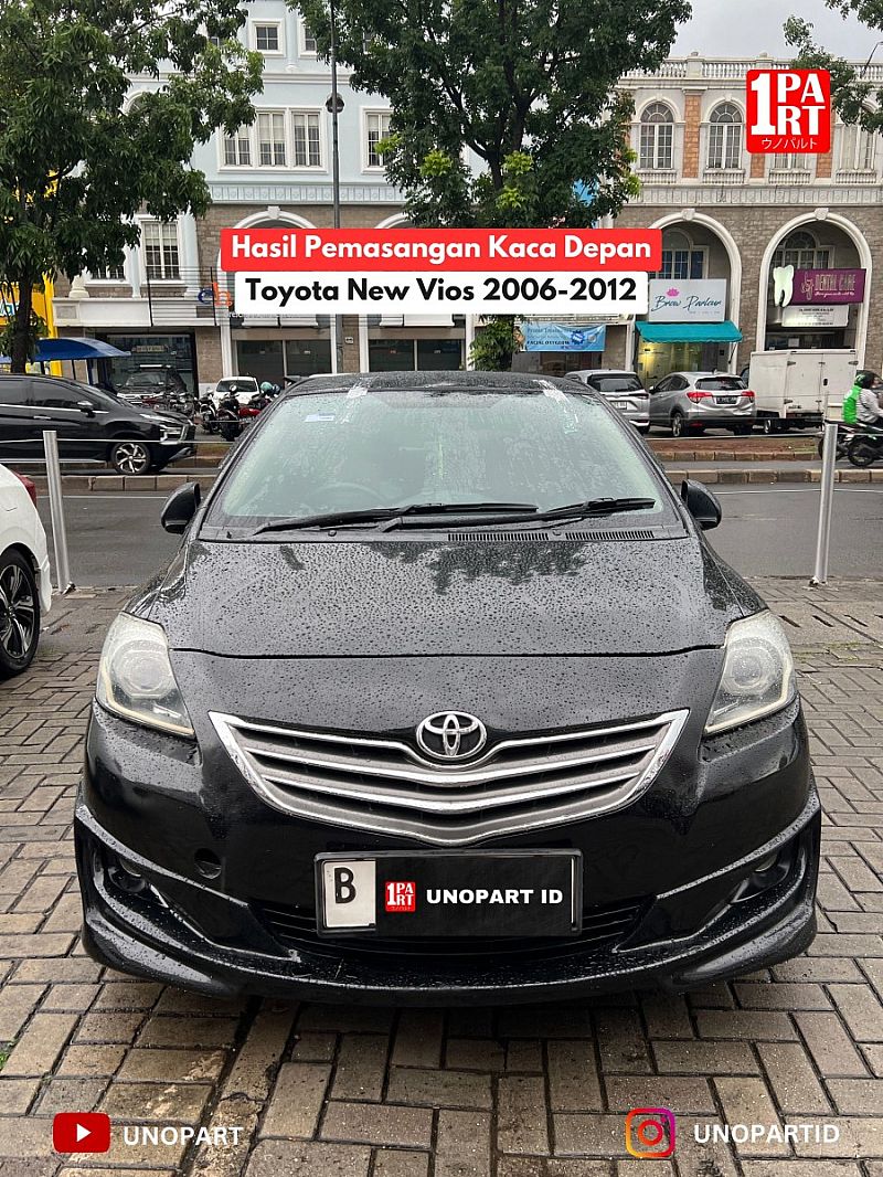 Kaca Depan Asahimas AGC Toyota Vios / Limo Gen 2 2007-2012 by unoPart - foto 2