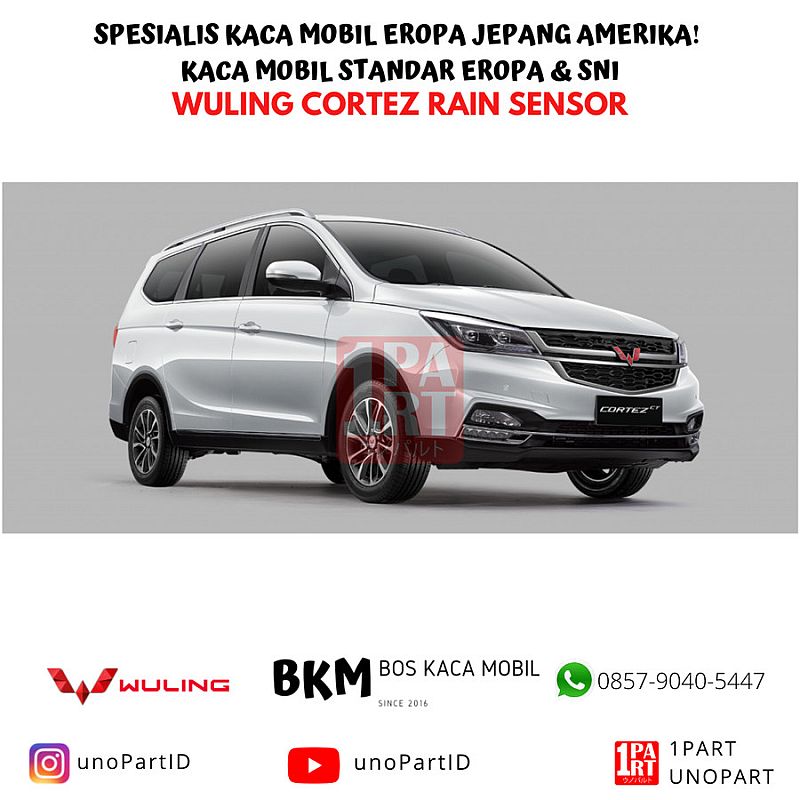Kaca Depan Asahimas AGC Wuling Cortez by unoPart Bos Kaca Mobil - foto 3