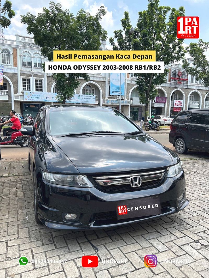 Kaca Depan Asahimas Honda Odyssey 2003-2008 RB1 RB2 by unoPart - foto 3