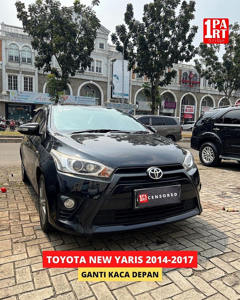 Kaca Depan Asahimas Toyota Vios Gen 3 2013-2017 & Yaris Lele 2014-2017 - foto 3